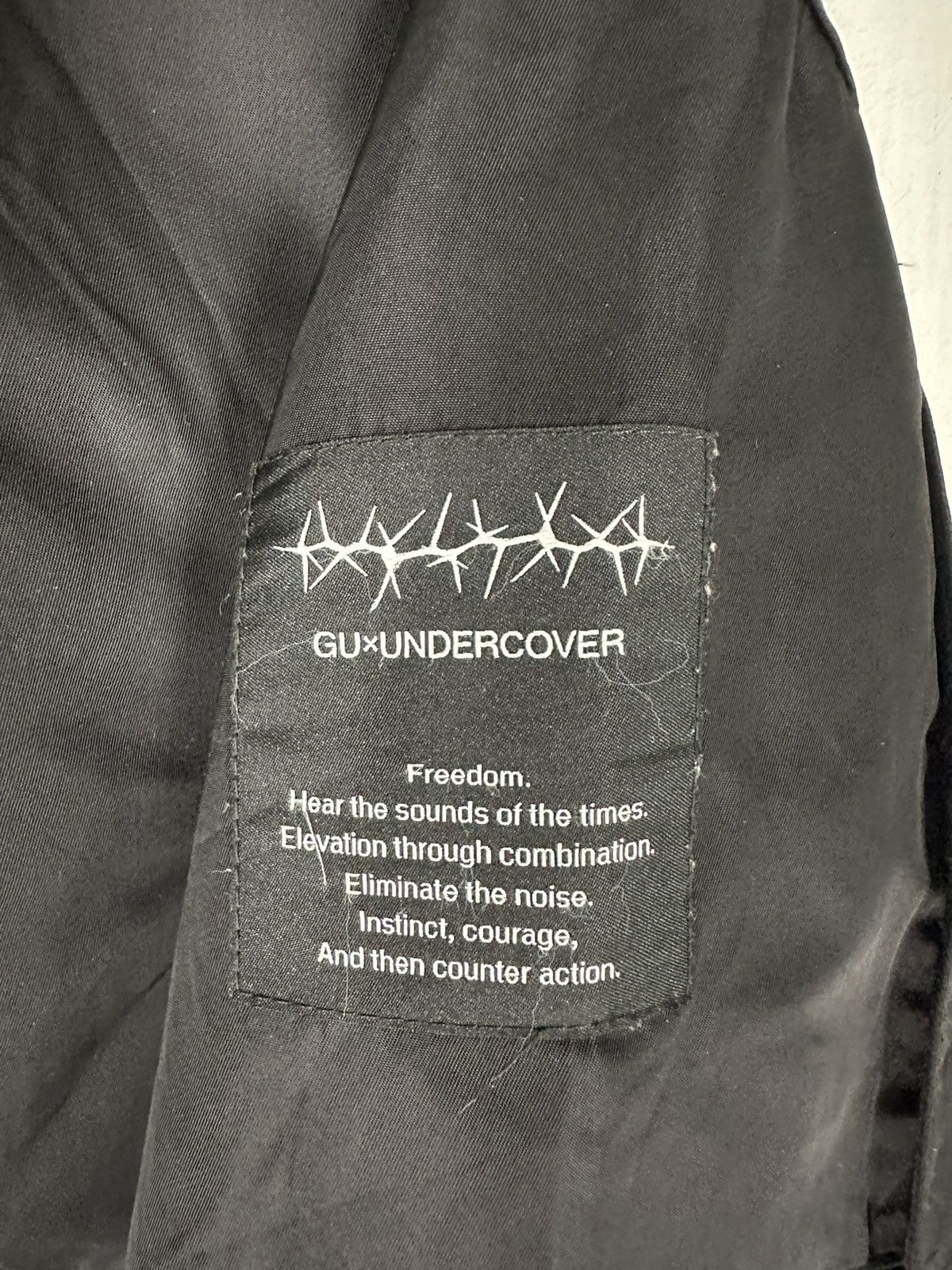 GU × Undercover Freedom Noise GUxUNDERCOVER Bomber Jacket Size US S / EU 44-46 / 1 - 11 Thumbnail