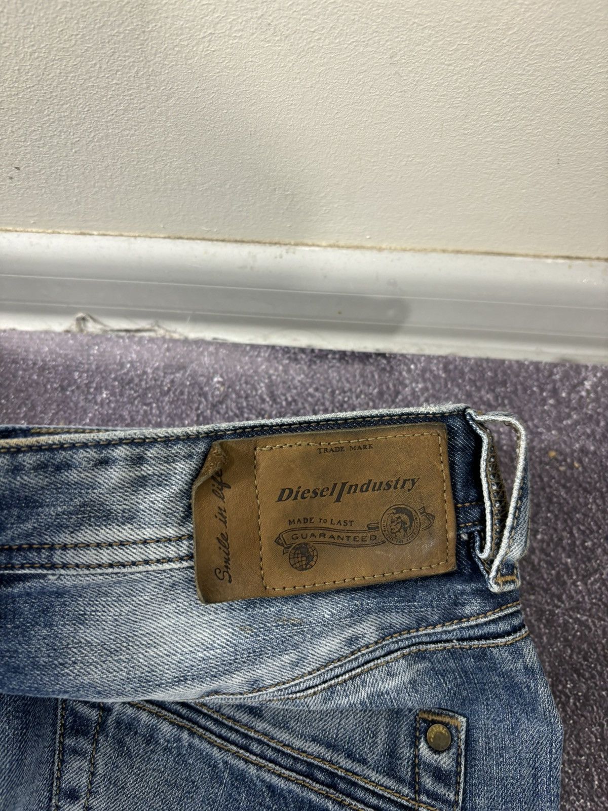 Diesel Diesel Krayver NWT Regular Slim Carrot Blue Denim Jeans Size US 28 / EU 44 - 20 Thumbnail