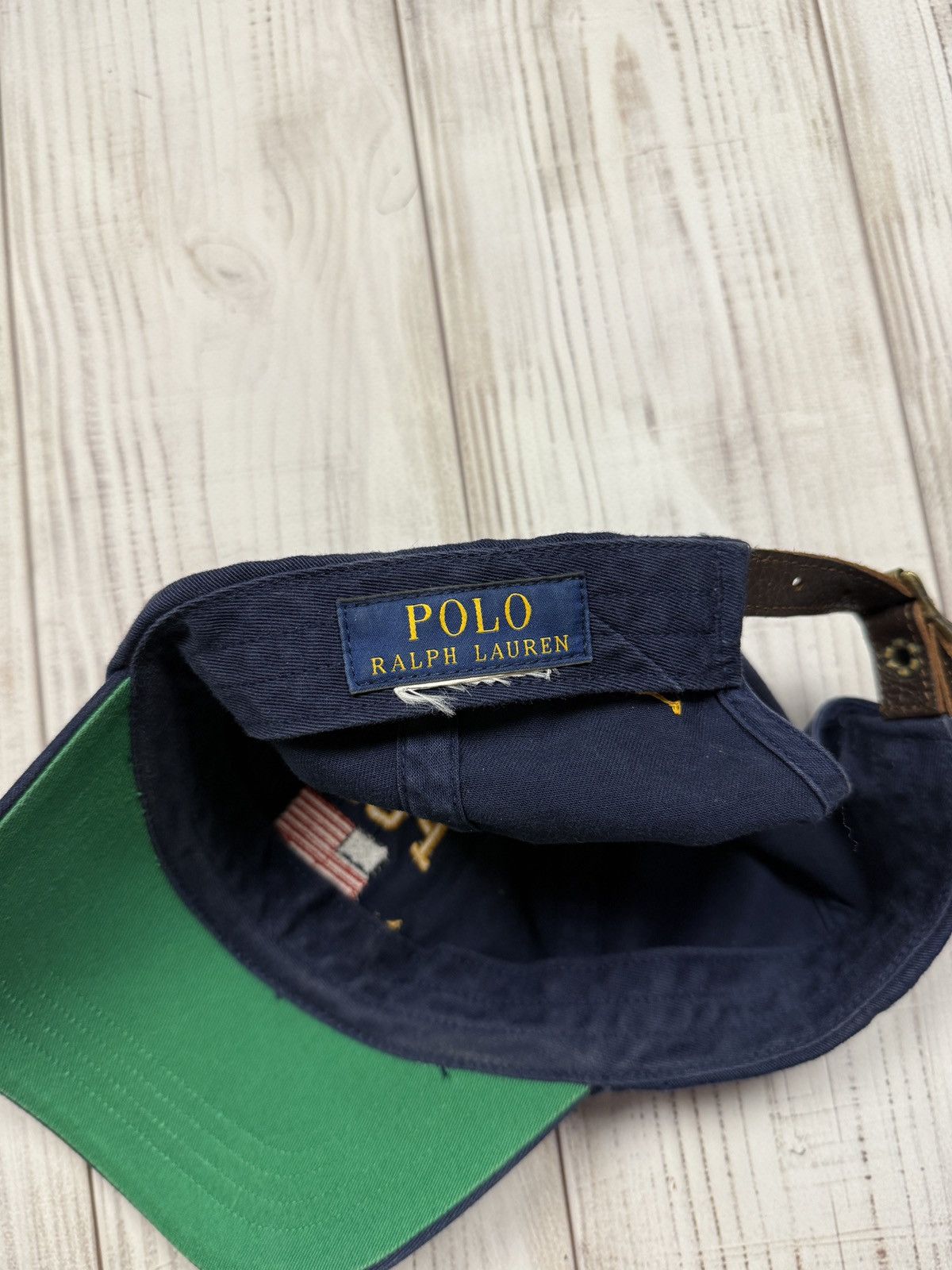 Polo Ralph Lauren Crazy Polo Ralph Lauren Cap Big Logo Size ONE SIZE - 6 Thumbnail