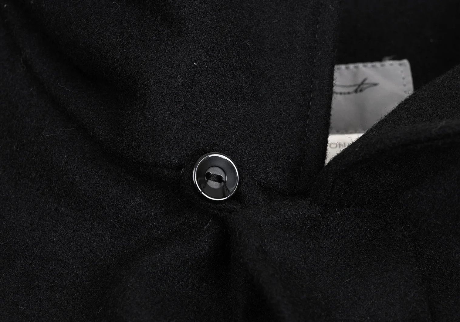 Yohji Yamamoto Yohji Yamamoto Melton Wool Inside-Out Shirt Size US M / EU 48-50 / 2 - 6 Thumbnail