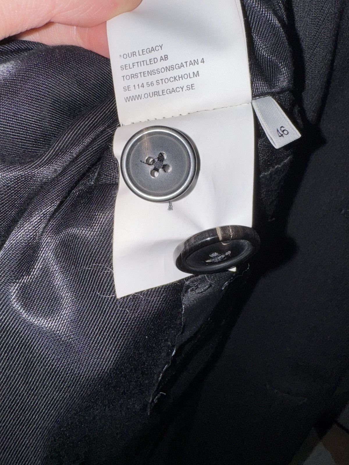 Our Legacy Our Legacy FW19 Dolphin Coat Size US S / EU 44-46 / 1 - 7 Thumbnail