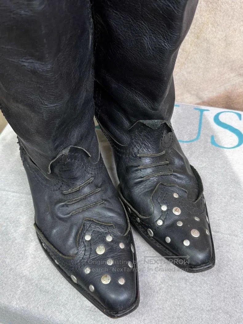 Junya Watanabe Junya Watanabe size L Studded Ultra-high Ankle Boots Size US 7 / EU 40 - 4 Thumbnail