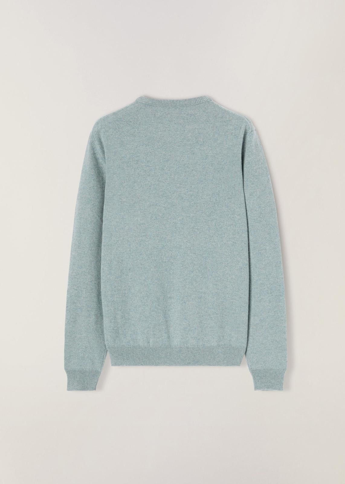 Loro Piana o1srvl11e0525 FAM7979 Crewneck Sweater in Baby Blue Size M / US 6-8 / IT 42-44 - 2 Thumbnail