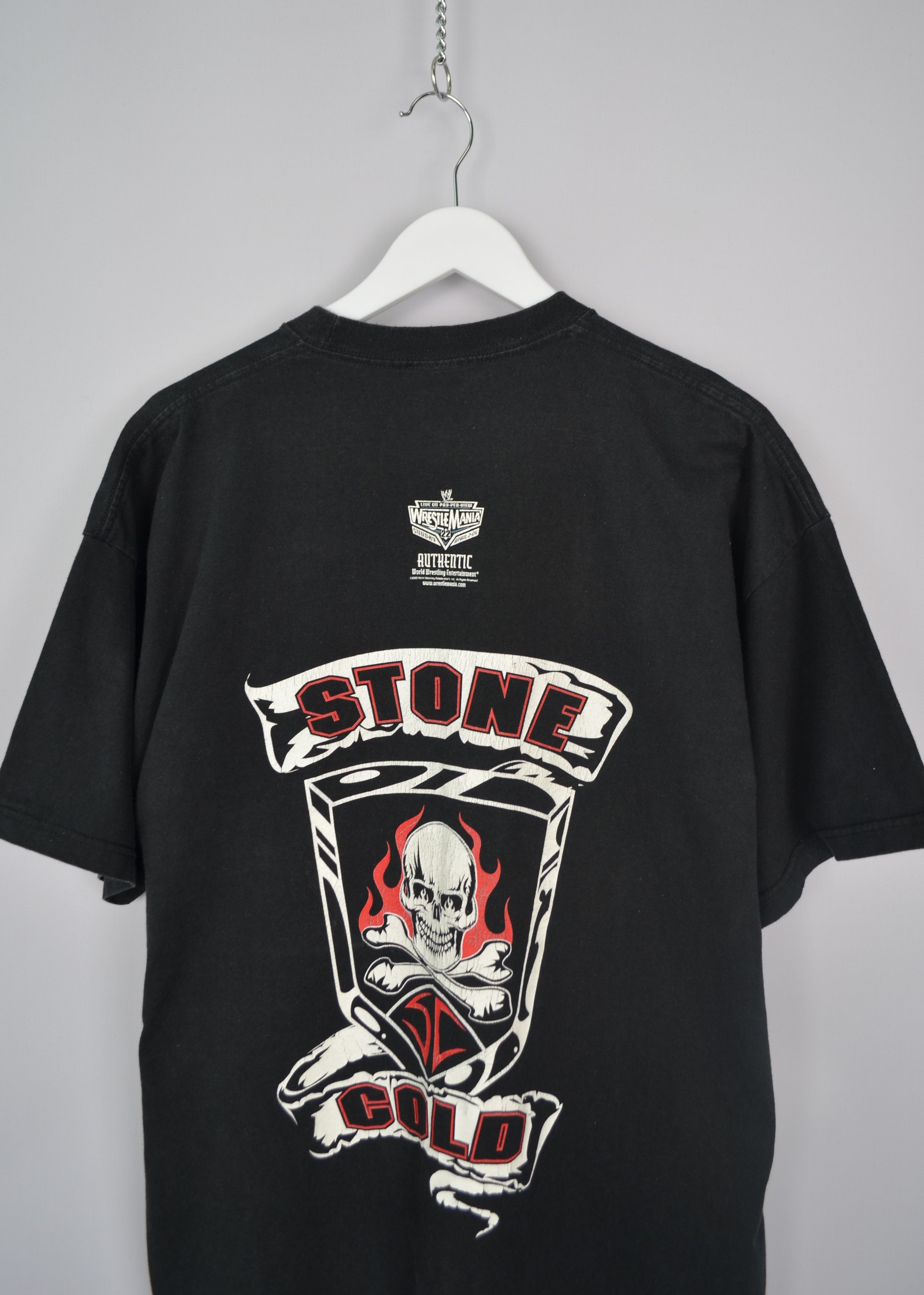 WWE 2005 WWE Stone Cold Steve Austin WrestleMania T Shirt XL Size US XL / EU 56 / 4 - 9 Thumbnail