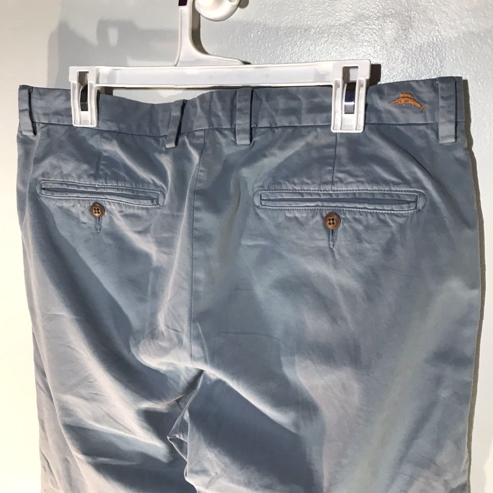 Tommy Bahama Tommy Bahama Blue Pima Cotton Pants 34x30 Casual Regular Fit Mens Size US 34 / EU 50 - 5 Thumbnail