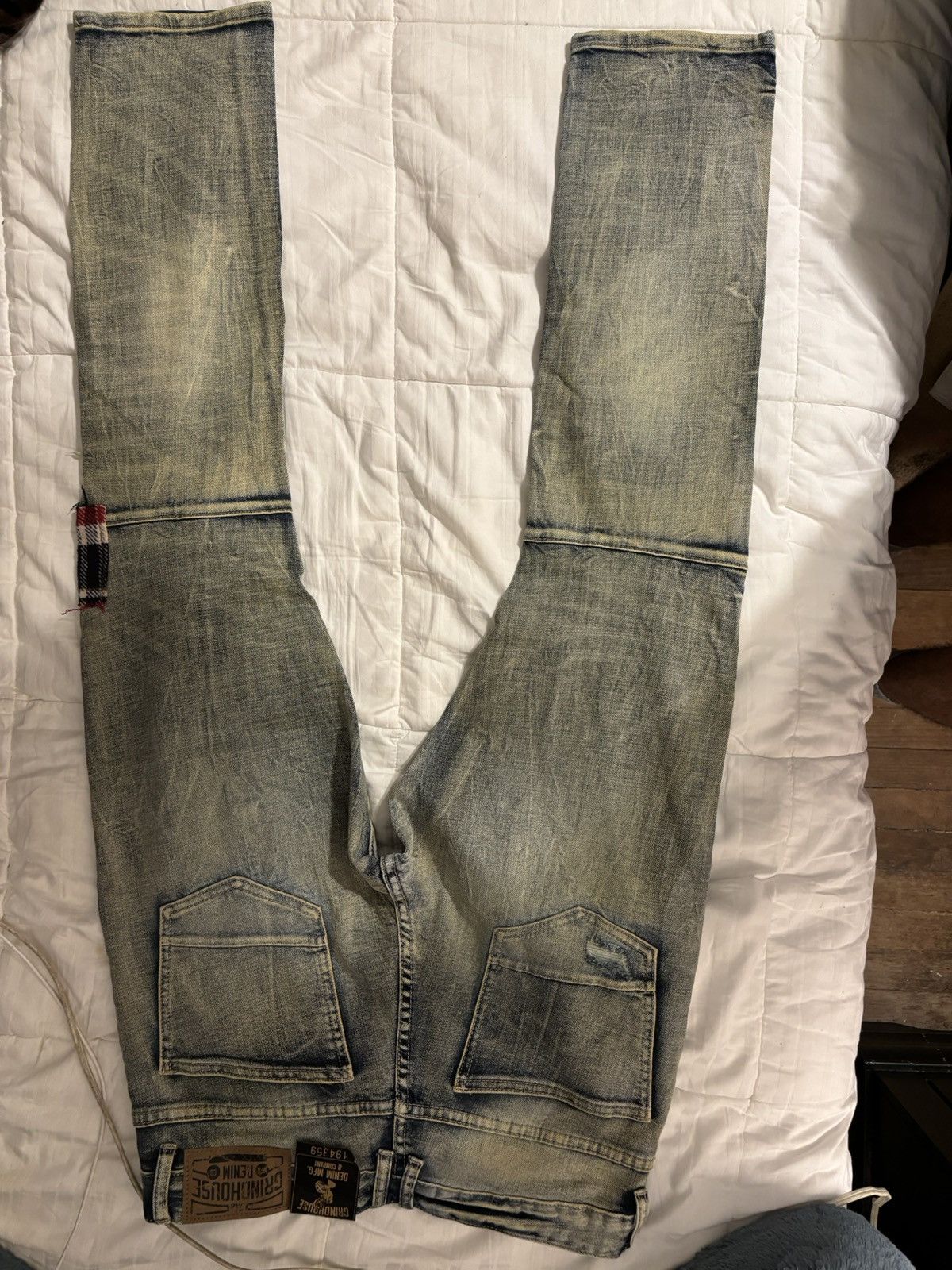 Designer Grindhouse denim Size US 32 / EU 48 - 2 Thumbnail