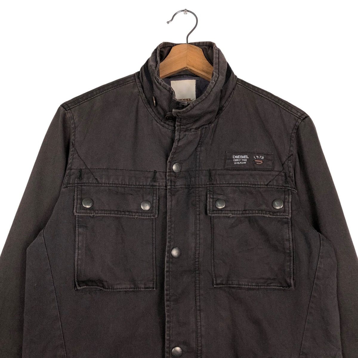Diesel 🔥Vintage Biker Jacket Utility Multi Pocket Diesel Size US S / EU 44-46 / 1 - 3 Thumbnail