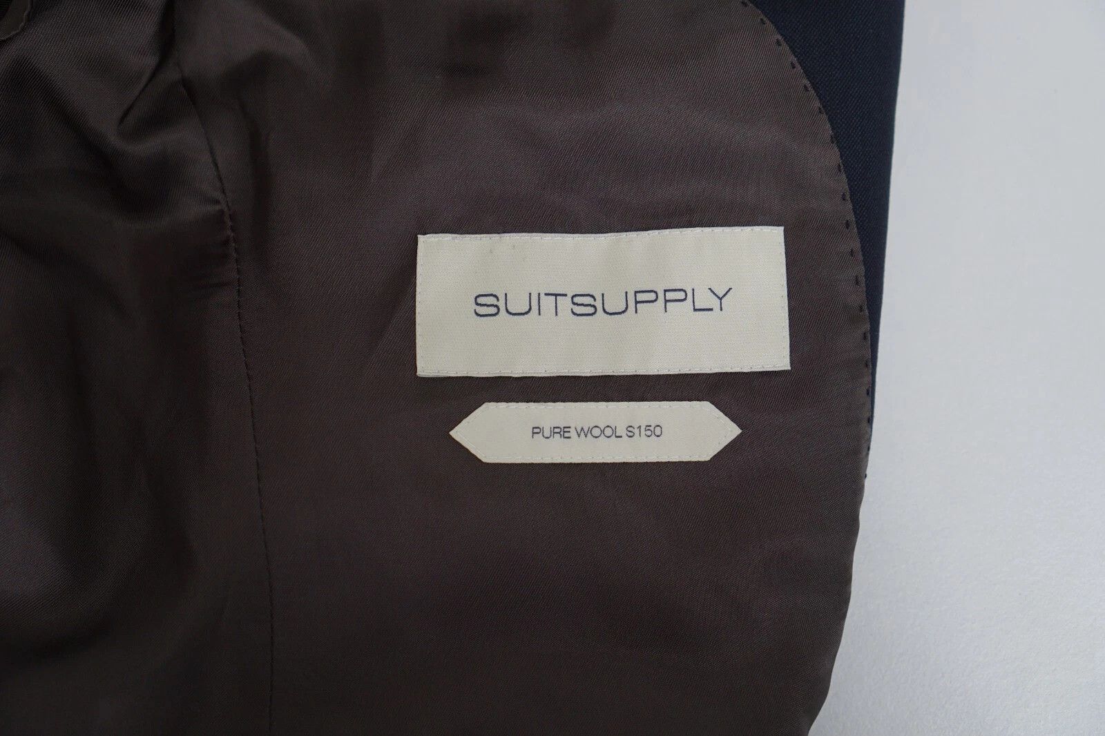 Suitsupply Men Suitsupply Blazer Lazio La Spalla Wool S110 Navy UK/US36 Size 36R - 5 Thumbnail