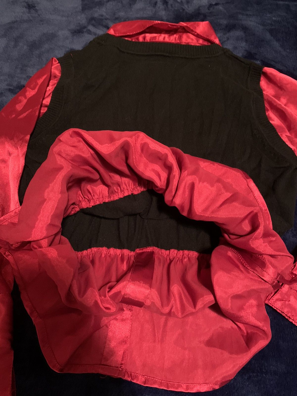 Vintage Button Up Vest Streetwear Fashion Y2K Indie Preppy Soft 2000 Size S / US 4 / IT 40 - 6 Thumbnail