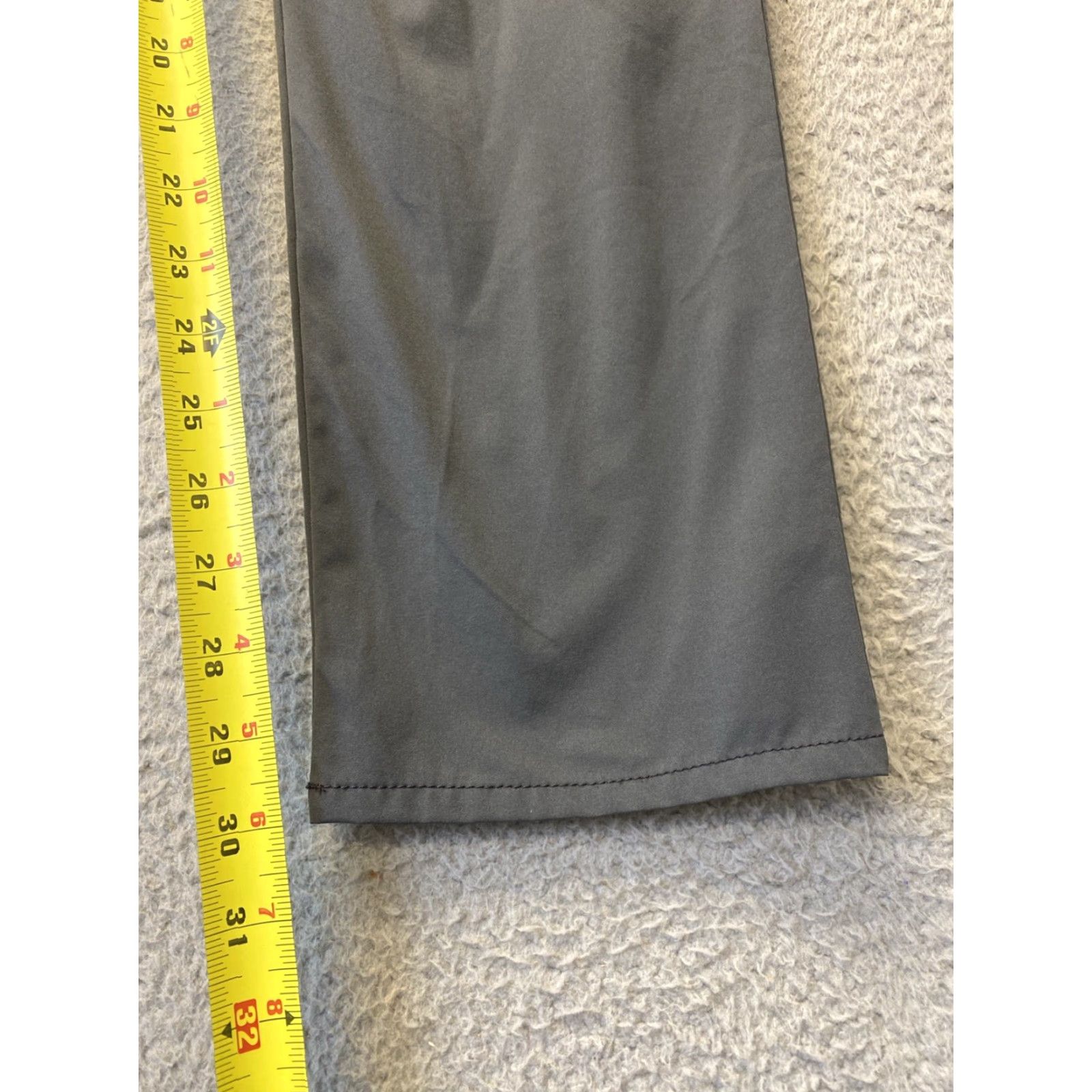 J.Crew J.Crew Slim Tech Pants Mens 33x30 Gray Stretch Preppy Travel Golf /138-4 Size US 33 - 6 Thumbnail