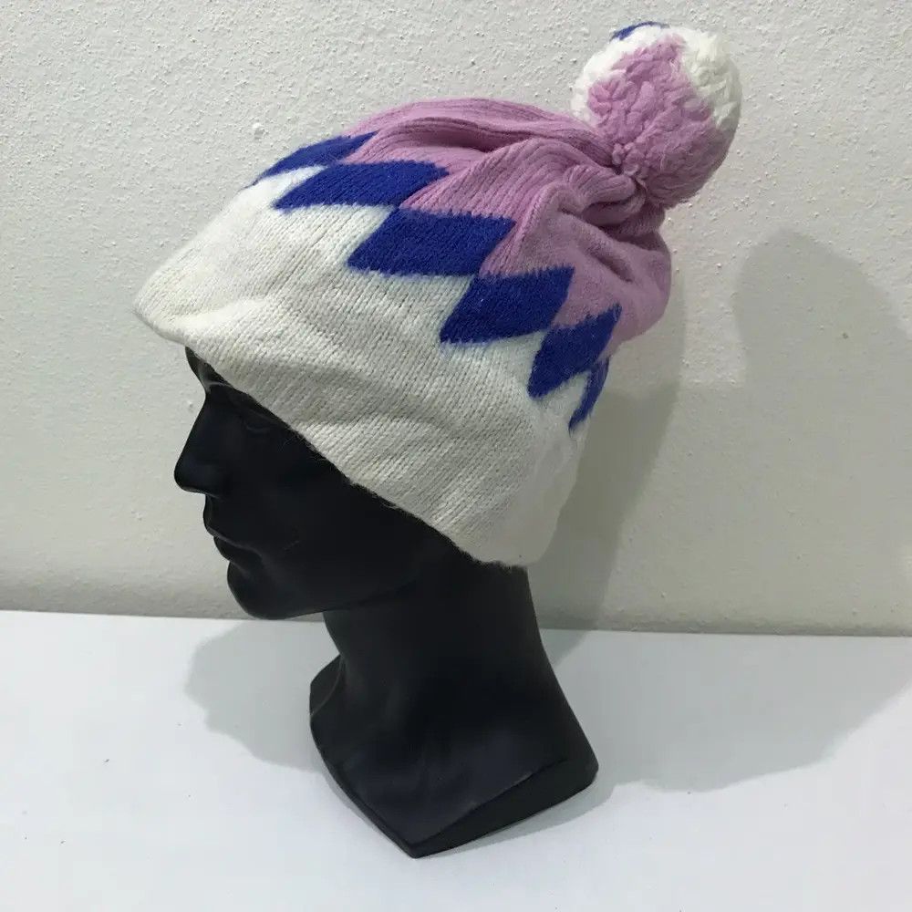 Other Vintage Serac Made In USA Bobble Beanie Hat Size ONE SIZE - 2 Thumbnail