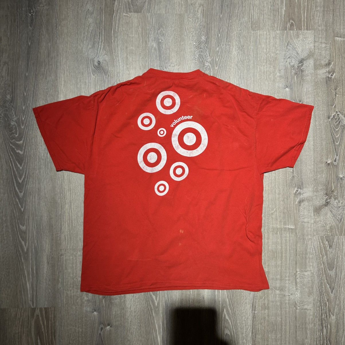 Gildan × Vintage Target Volunteer T-Shirt Size US L / EU 52-54 / 3 - 3 Thumbnail