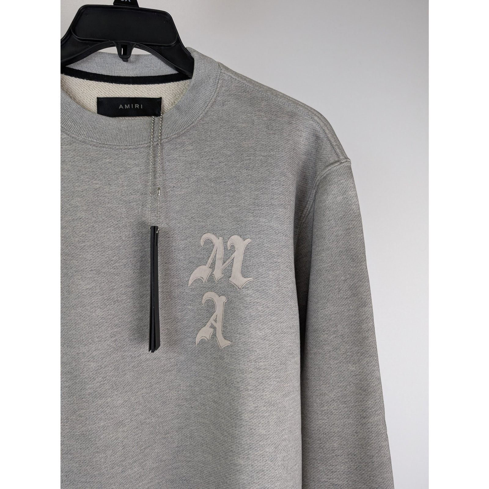 Amiri o1rshd1 Wes Lang Solar Kings Crewneck Sweatshirt in Grey Size US M / EU 48-50 / 2 - 7 Thumbnail