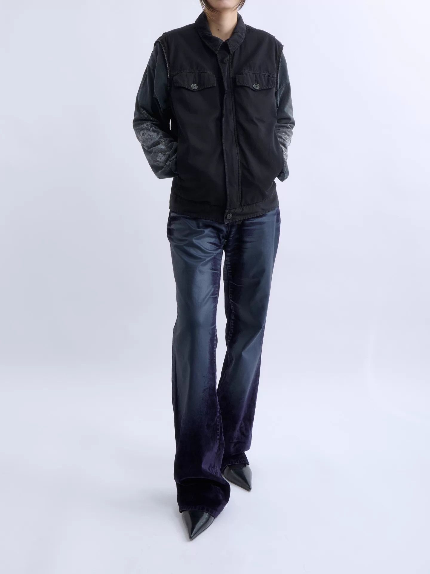 Alexander McQueen Alexander McQueen 00s Detachable Sleeve Utility Jacket Size US S / EU 44-46 / 1 - 5 Thumbnail
