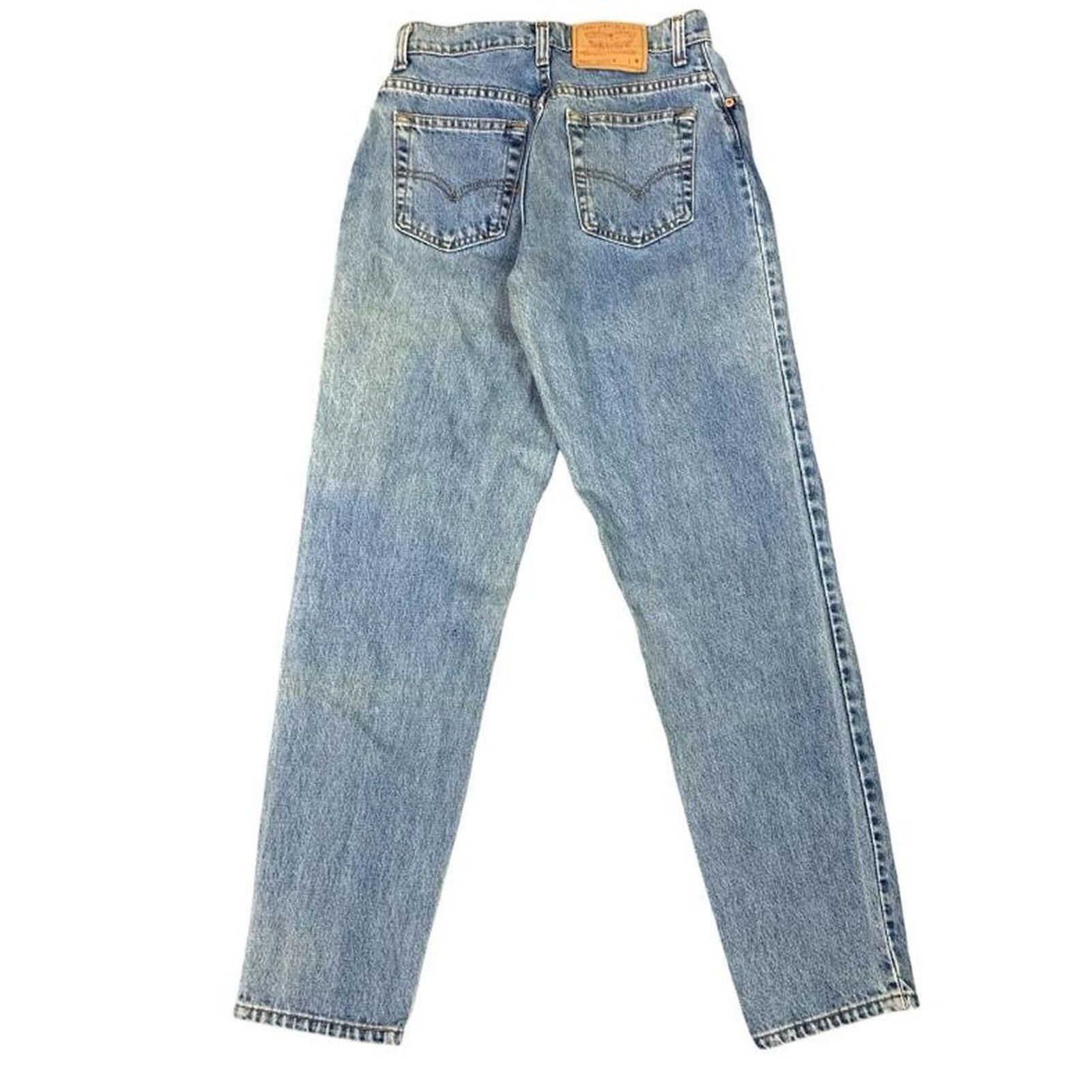 Levi's × Vintage Vintage 90s Levi’s 551 Light Washed Blue Jeans Size 28" / US 6 / IT 42 - 2 Thumbnail