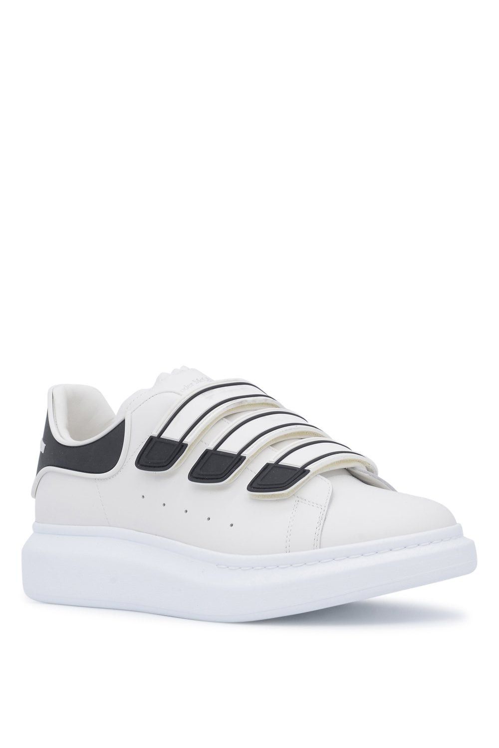 Alexander McQueen o1w1db10725 Sneake Leath S Rub Sneaker in White/Ivory Size US 11.5 / EU 44-45 - 2 Thumbnail