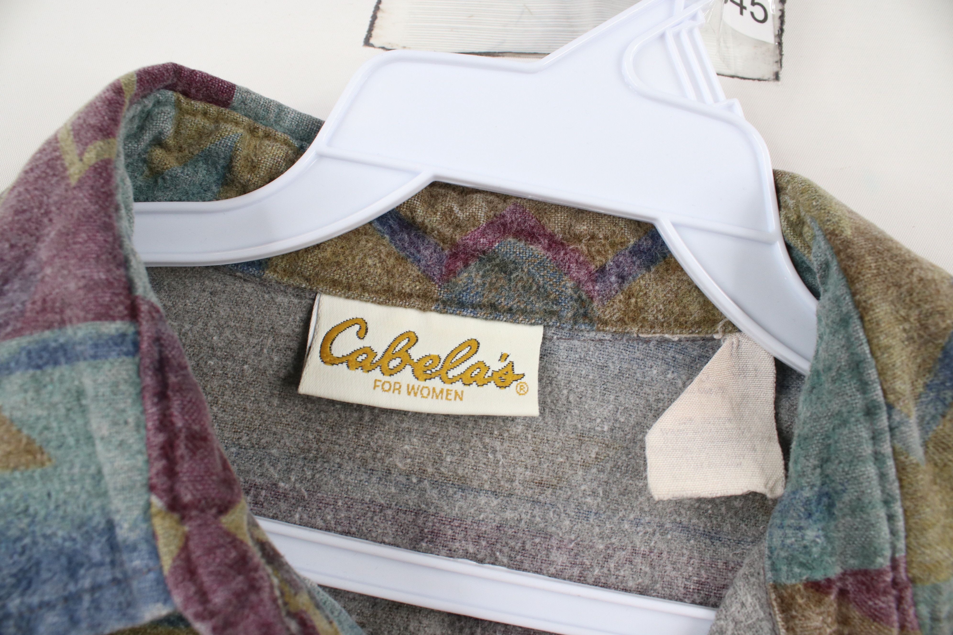 Cabelas × Vintage Vintage 90s Cabelas Southwestern Chamois Cloth Button Shirt Size M / US 6-8 / IT 42-44 - 5 Thumbnail
