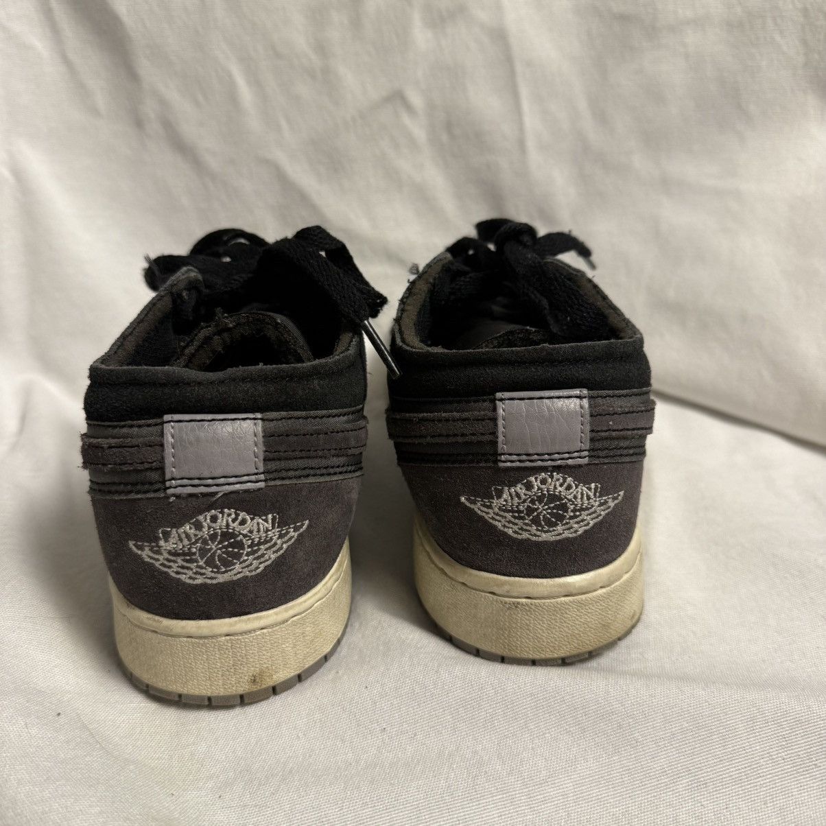 Nike Air Jordan 1 Low OG “Black Suede” - Size 6.5Y Size US 6.5 / EU 39-40 - 4 Thumbnail