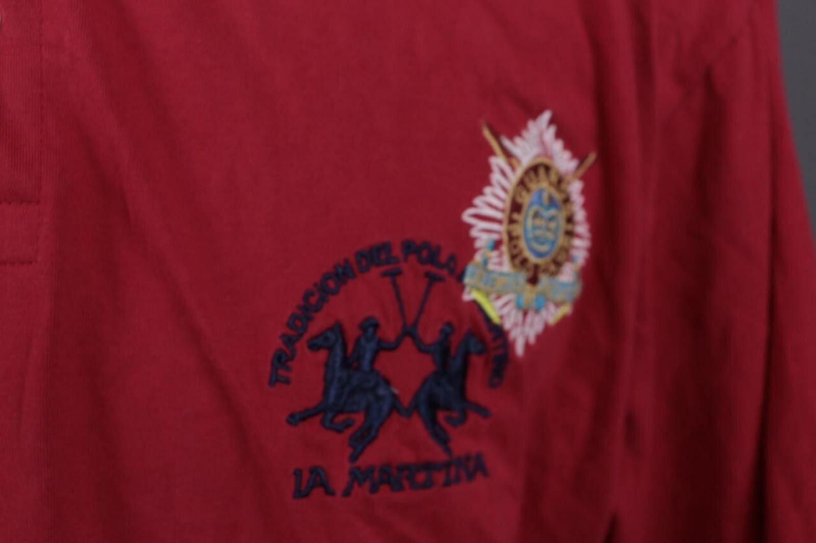 La Martina La Martina Red Summer Short Sleeve Polo Shirt Size 3XL Size US XXL / EU 58 / 5 - 4 Thumbnail