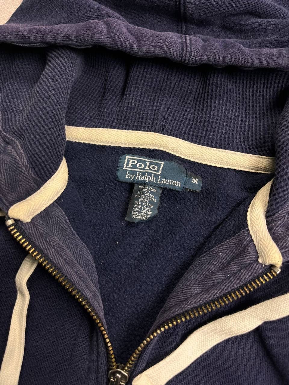 Polo Ralph Lauren Vintage Polo Ralph Lauren Sun Faded Boxy Zip Hoodie M Size US M / EU 48-50 / 2 - 5 Thumbnail
