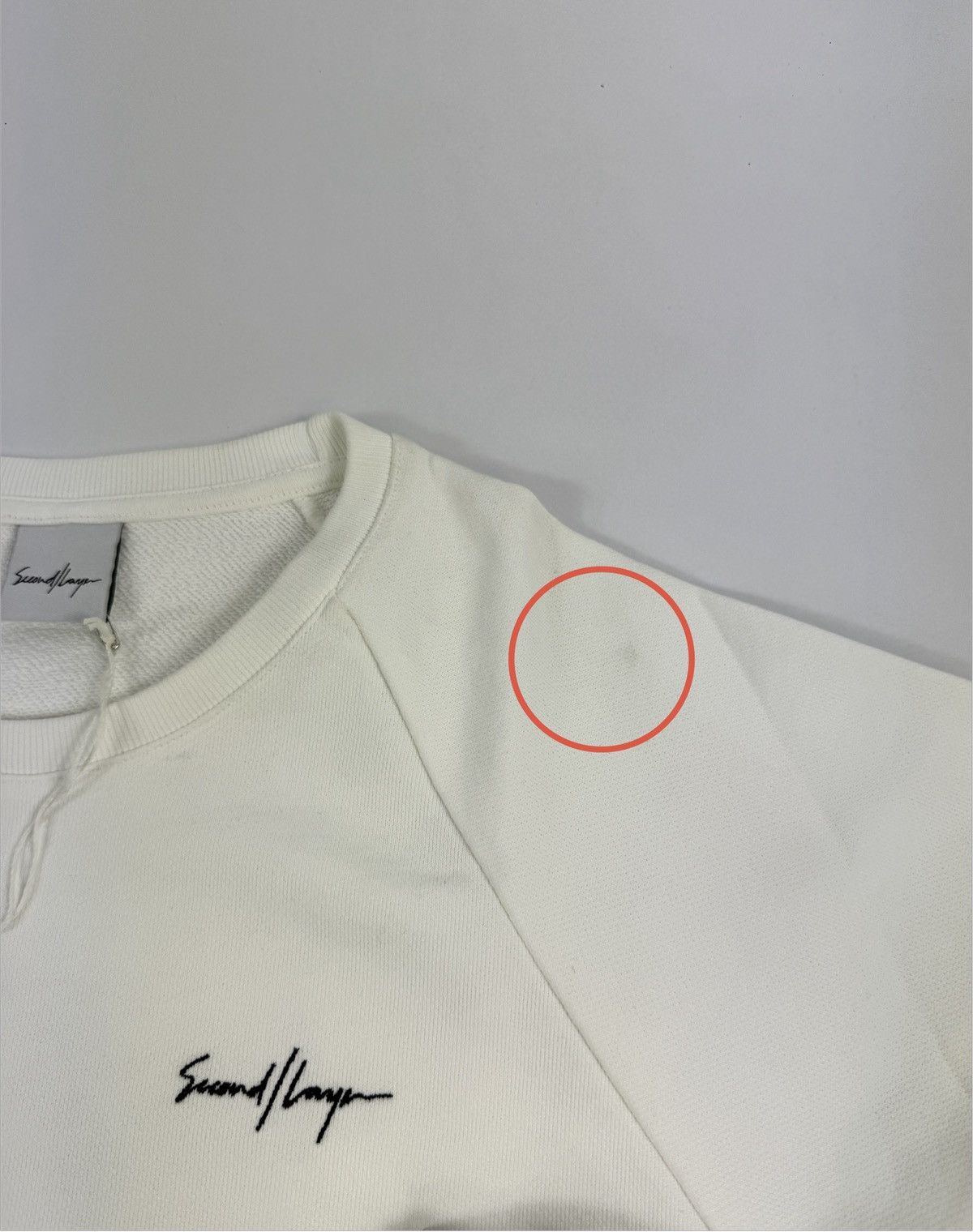 Second/Layer LOGO EMBROIDERED SWEATSHIRT Size US L / EU 52-54 / 3 - 8 Thumbnail