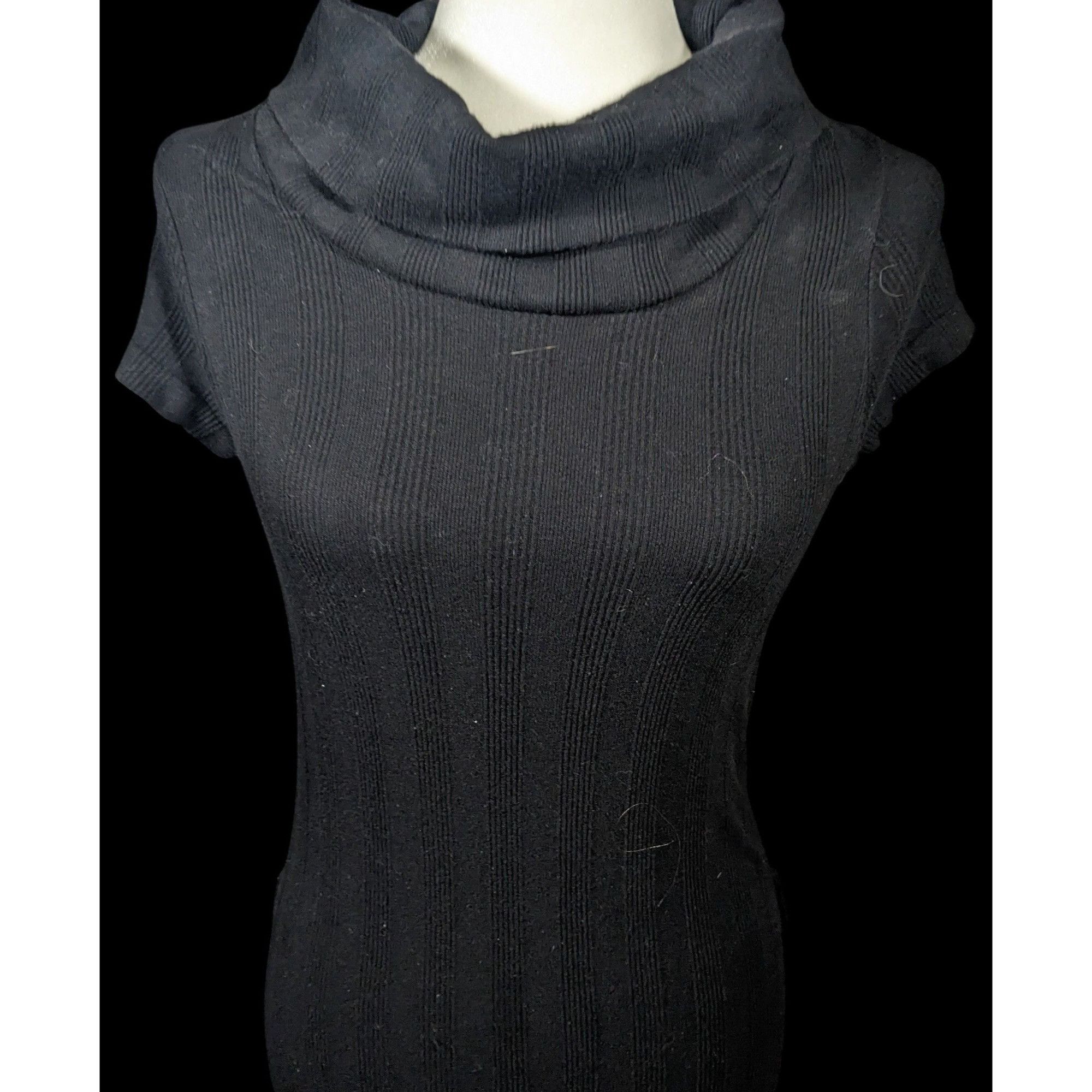 Other JJ Authentic Corporate Goth Cowl Neck Sweater Dress Size M/L Size M / US 6-8 / IT 42-44 - 6 Thumbnail