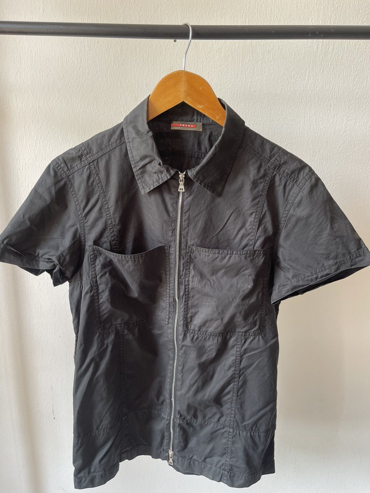 Prada Prada Zipper Short Sleeve 10 Size S / US 4 / IT 40 - 3 Thumbnail