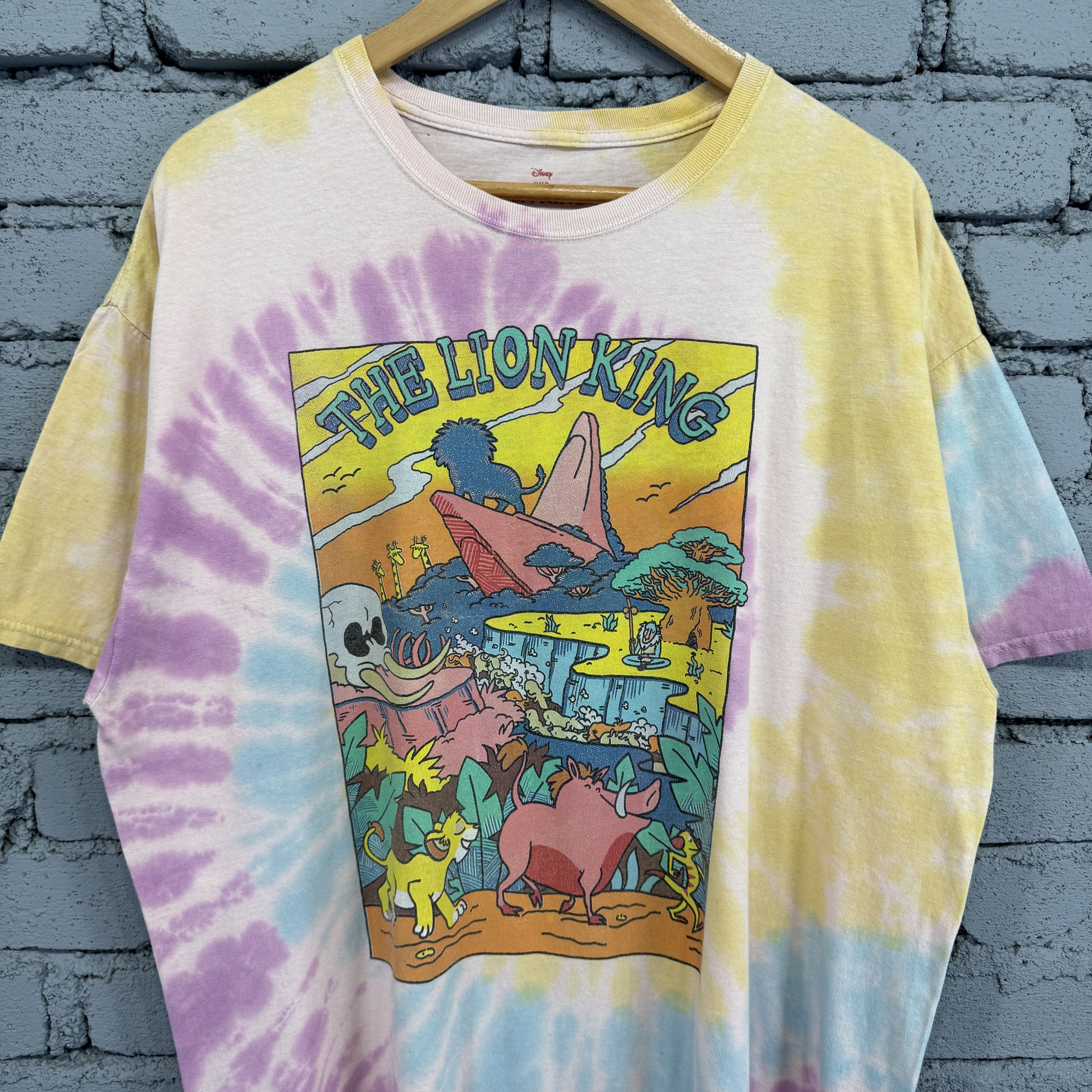Disney Tie-Dye Disney The Lion King Tshirt Size US XL / EU 56 / 4 - 3 Thumbnail
