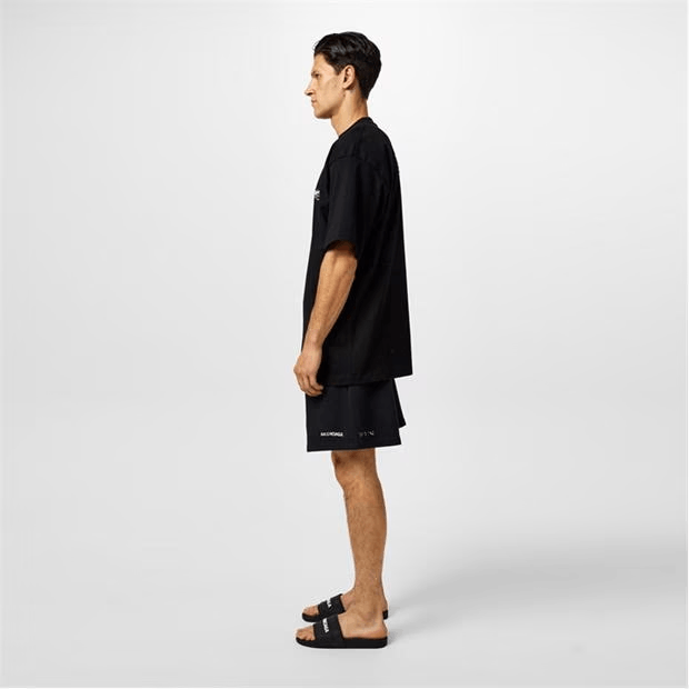 Balenciaga Logo Sliders Size US 9 / EU 42 - 6 Thumbnail
