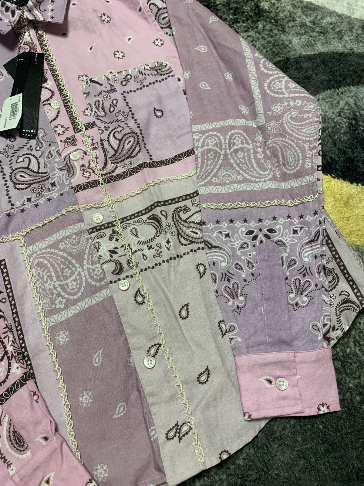 Amiri Amiri Bandana Shirt Brand New Size ONE SIZE - 3 Thumbnail