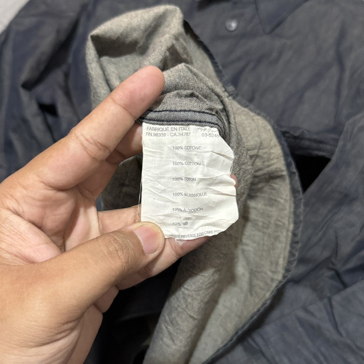 Miu Miu Miu Miu Denim Button Up Size M / US 6-8 / IT 42-44 - 6 Thumbnail