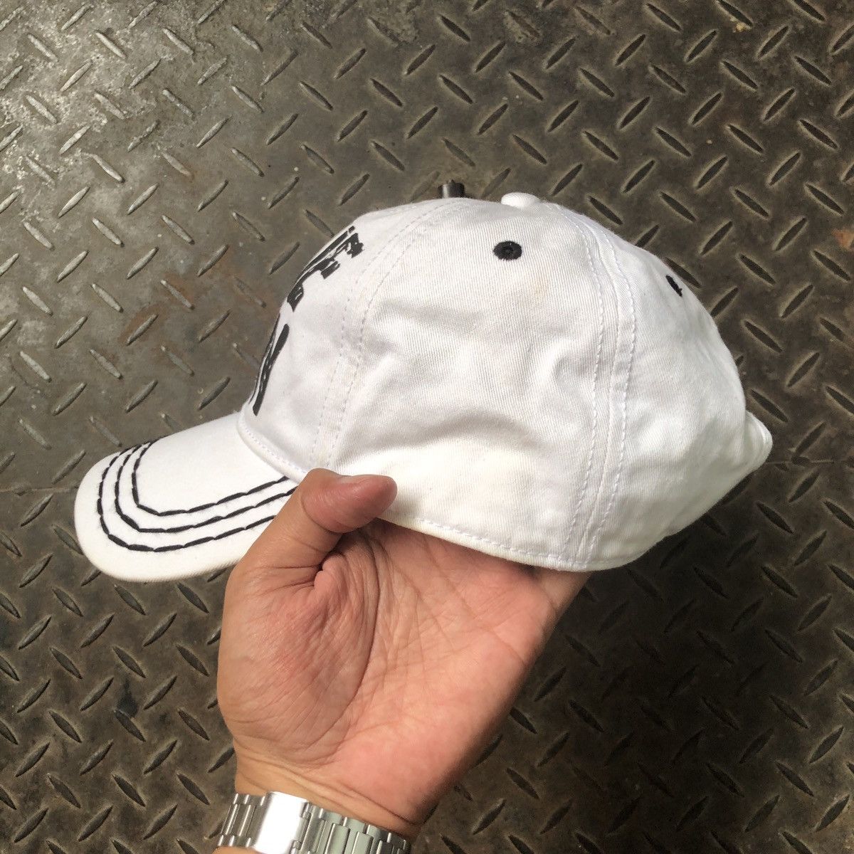 True Religion 🚫 SOLD 🚫 Vintage True Religion White Hat Size ONE SIZE - 4 Thumbnail