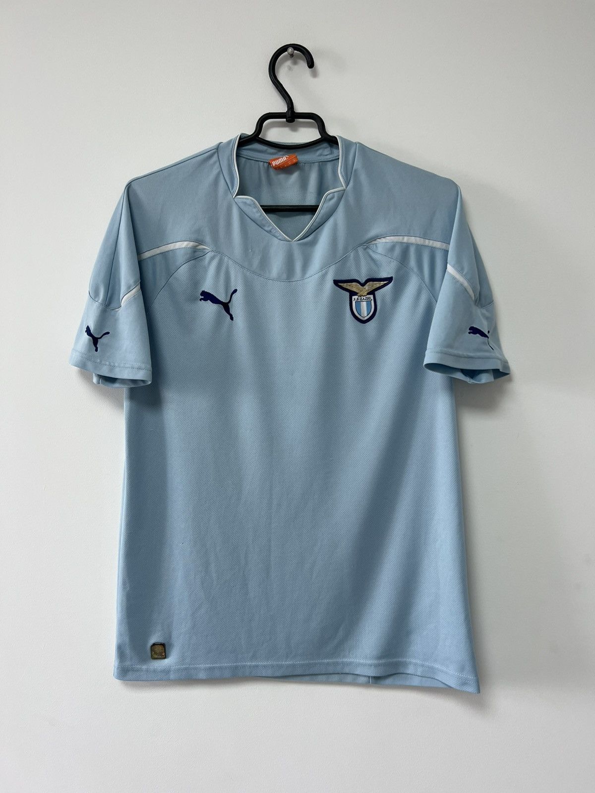 Lazio 2010/2011 Home Jersey Maglia Shirt Puma Mens Blue sz M