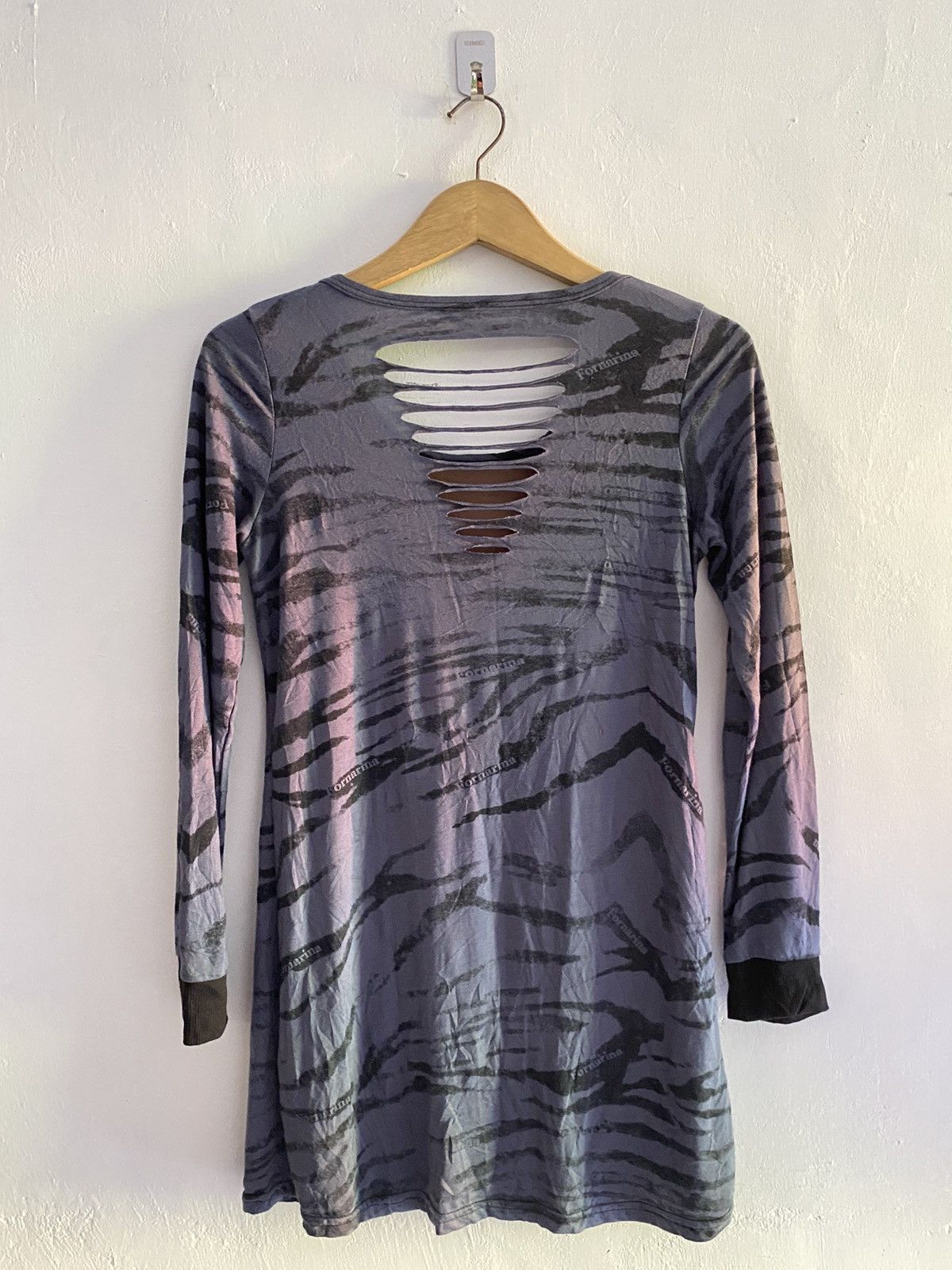 14th Addiction × If Six Was Nine × Yasuyuki Ishii Japanese fornamarina distressed leopard purple logsleeve Size US M / EU 48-50 / 2 - 2 Thumbnail