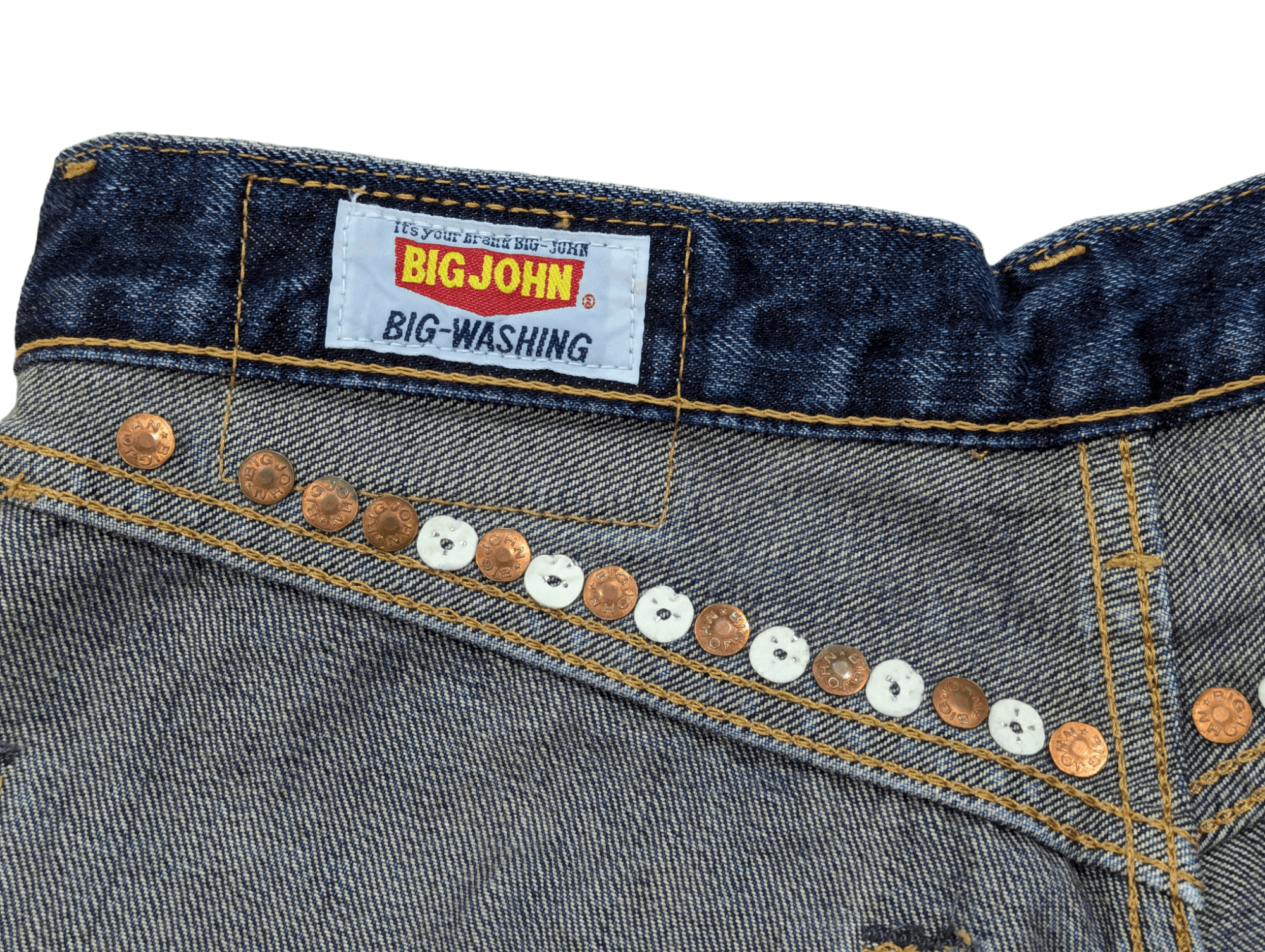 Big John Big John Flare Jeans Studded Flame Denim Size US 32 / EU 48 - 14 Thumbnail