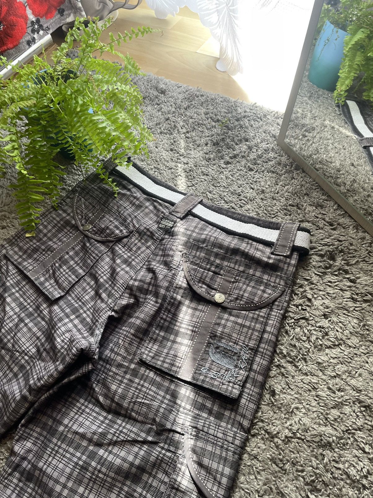 G-Star × Vintage G-Star Shorts Streetwear Vintage Rare Logo Archive Size US 32 / EU 48 - 4 Thumbnail