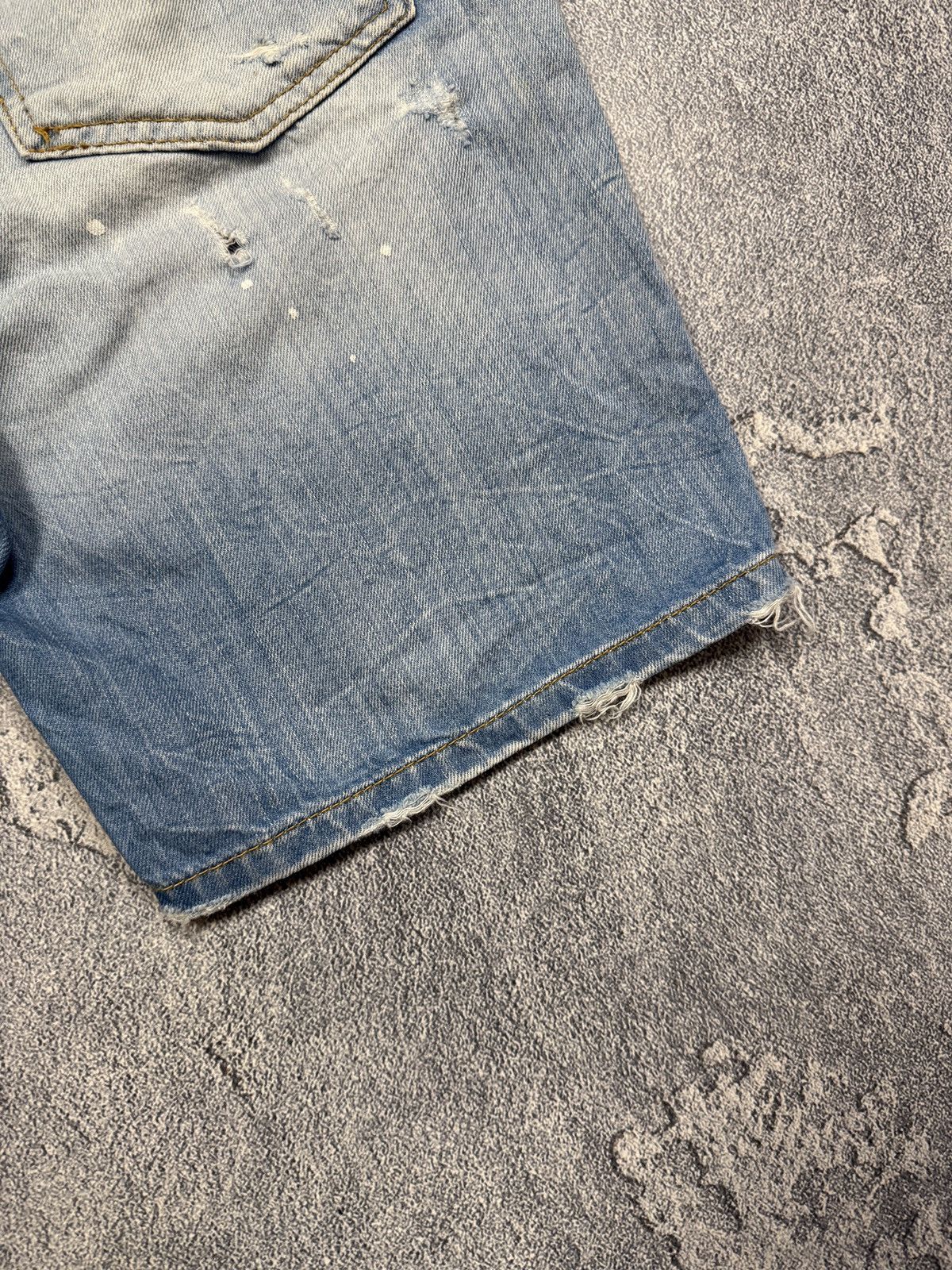 Dsquared2 Dsquared Distressed Shorts In Blue Size US 34 / EU 50 - 11 Thumbnail