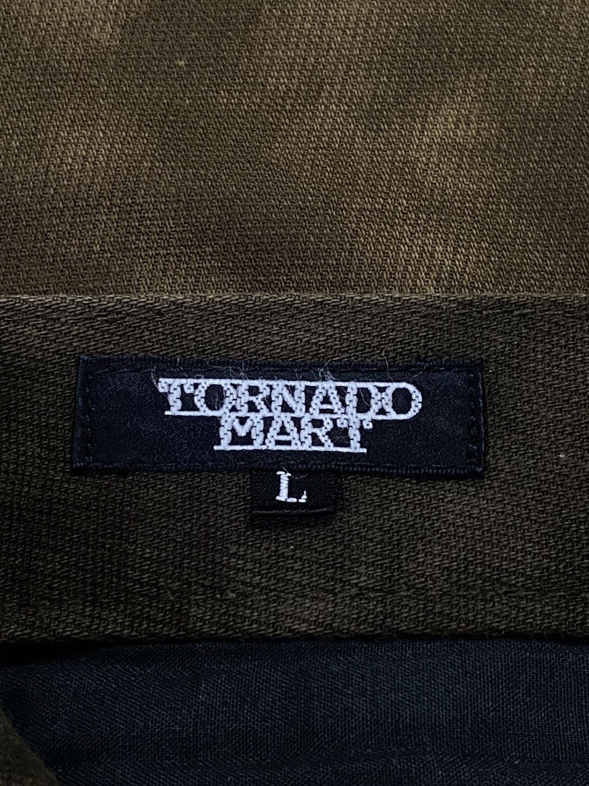 Tornado Mart Rare‼️Vintage Tornado Mart flare Brown Pants Size US 31 - 11 Thumbnail