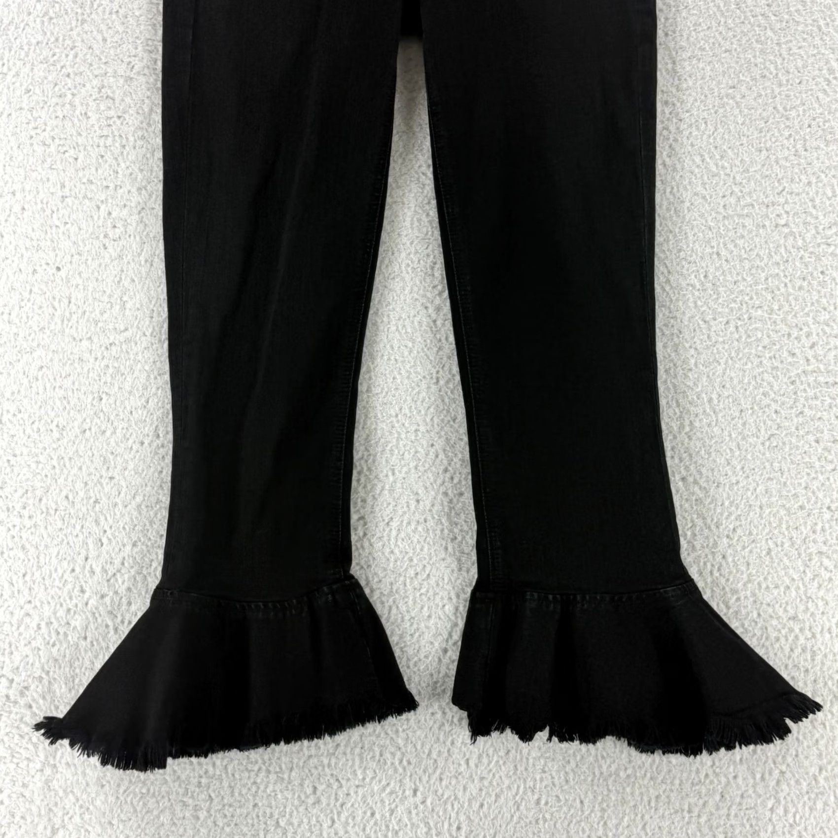 Denime McGuire Bohemia Crop Flare Jeans Womens Size 29 Black Denim Mid Rise Casual Fit Denim Jeans Womens 29 Black McGuire Bohemia Crop Flare Jeans Womens Size 29" - 3 Thumbnail