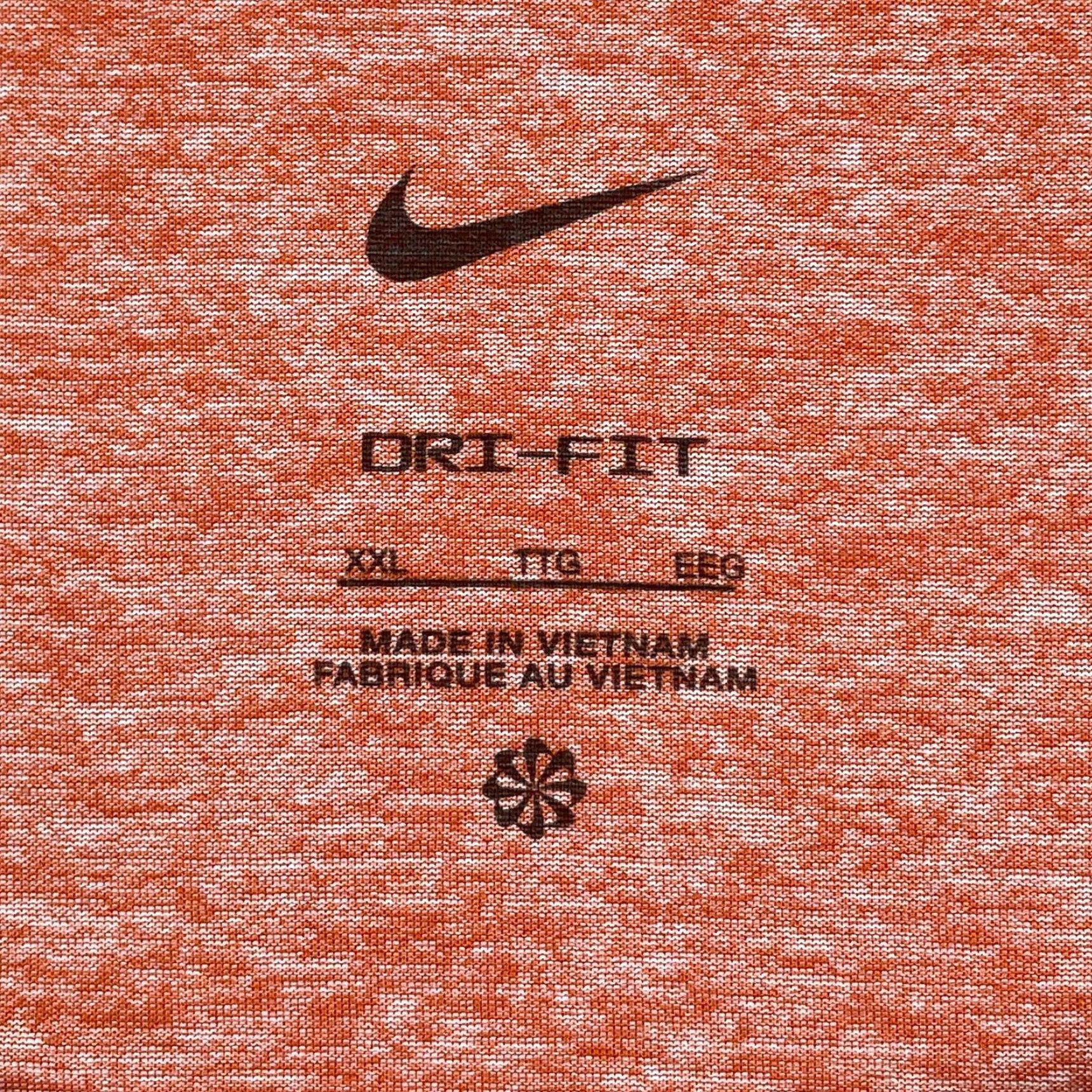 Nike Nike Rise 365 Running Top T Shirt Men 2XL Orange Dri-FIT Short Sleeve NWT Size US XXL / EU 58 / 5 - 2 Thumbnail