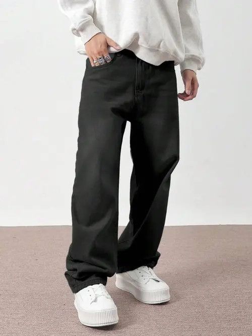 Japanese Brand × Vintage Baloon Skate Baggy Denim Jeans Loose 2000s Size US 36 / EU 52 - 3 Thumbnail
