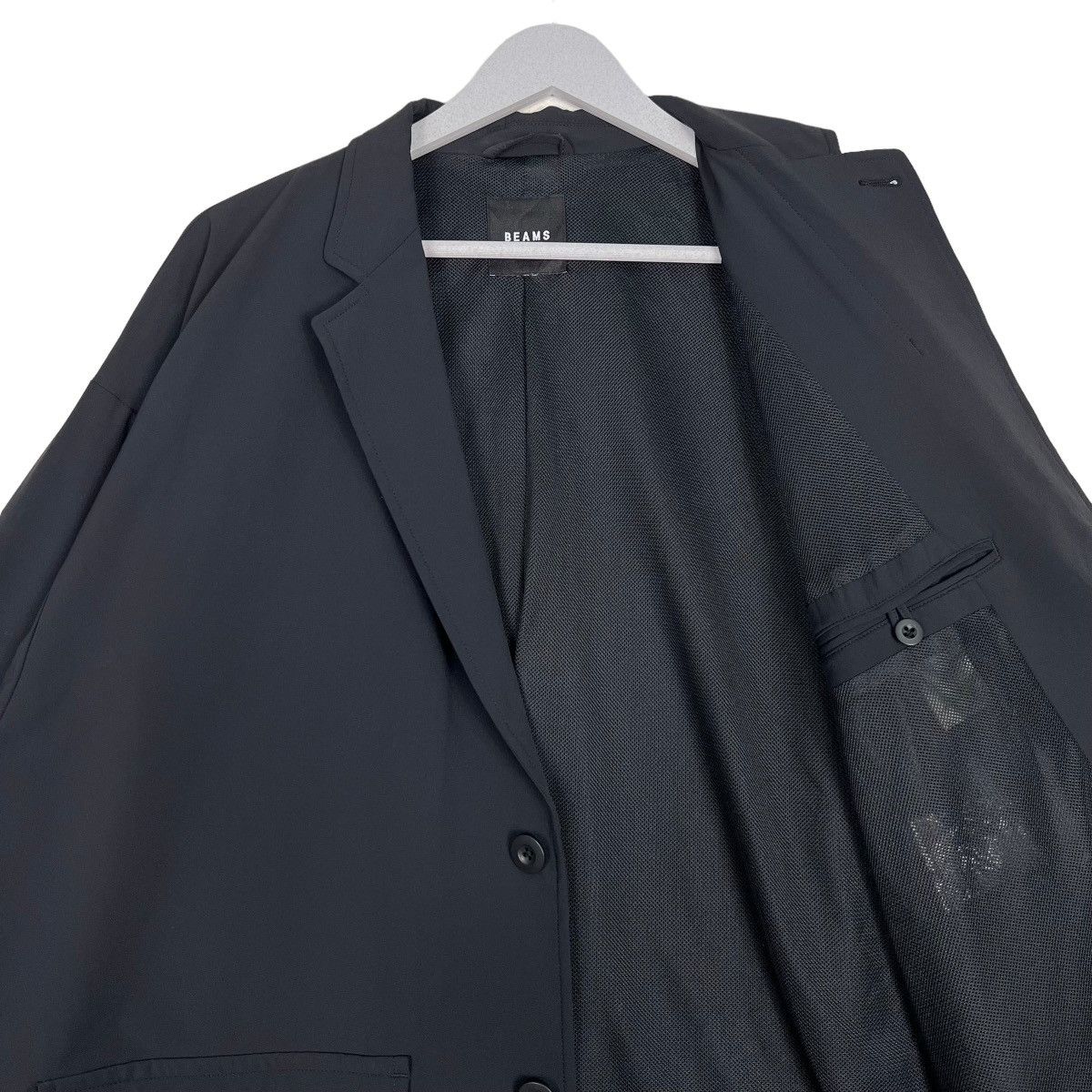 Beams Plus 🔥 BEAMS PLUS NYLON OVERSIZED MINIMALISM JACKET Size US L / EU 52-54 / 3 - 9 Thumbnail