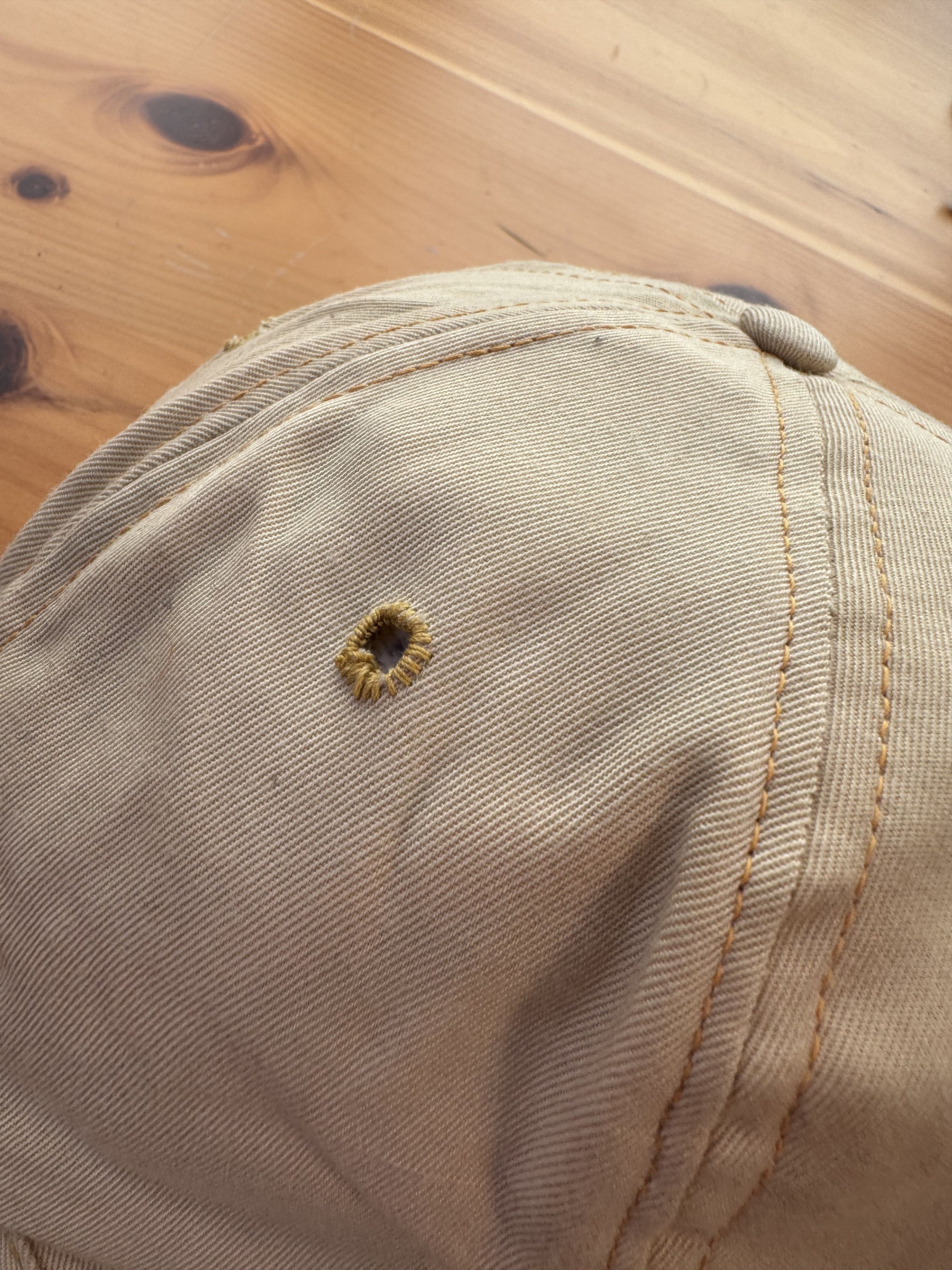 Levi's 70's Levis Orange Tab Elastic Brim Hat Cap Wide Size ONE SIZE - 3 Thumbnail