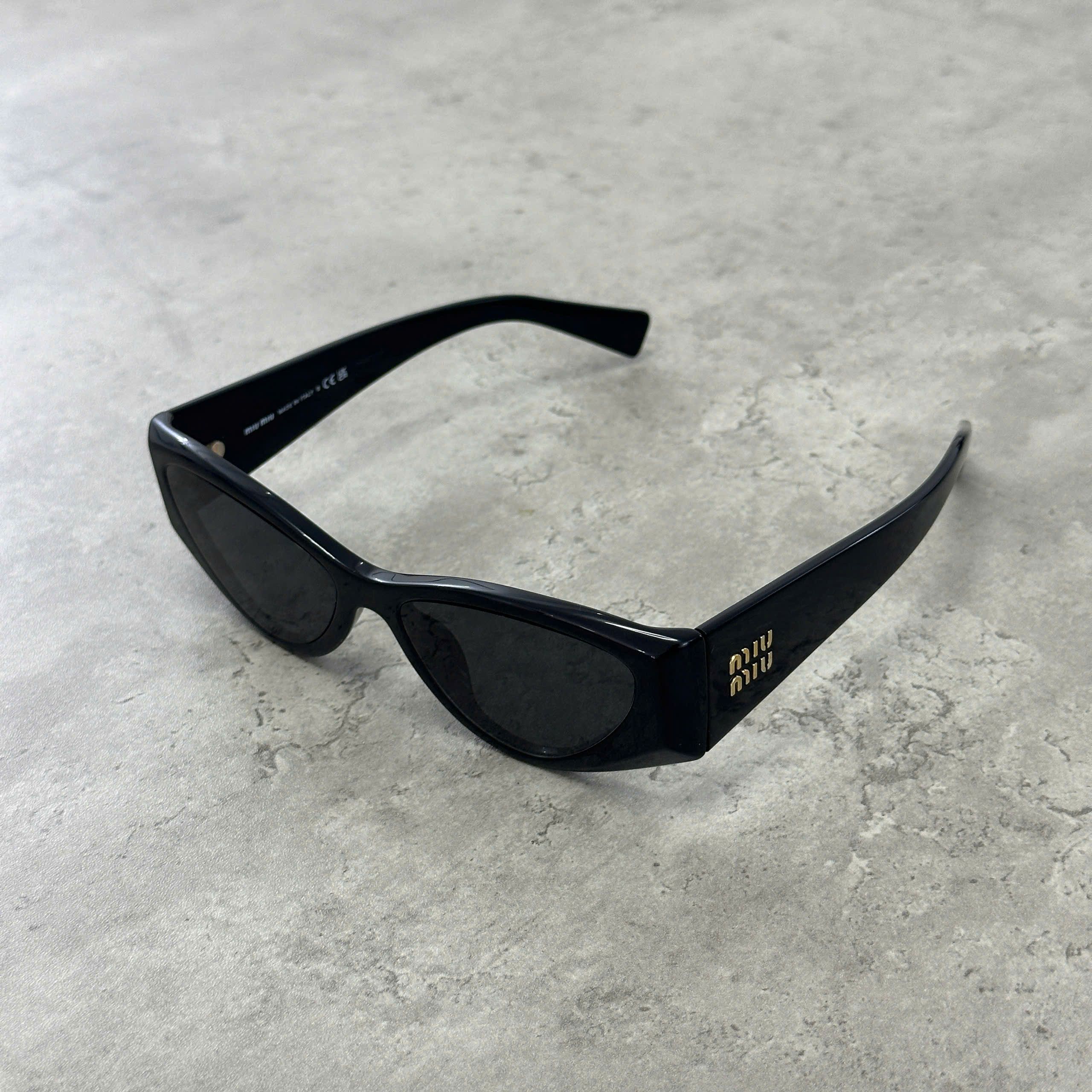 Miu Miu MIU MIU MU 06YS 1AB5S0 Sunglasses BLACK Size ONE SIZE - 1 Thumbnail