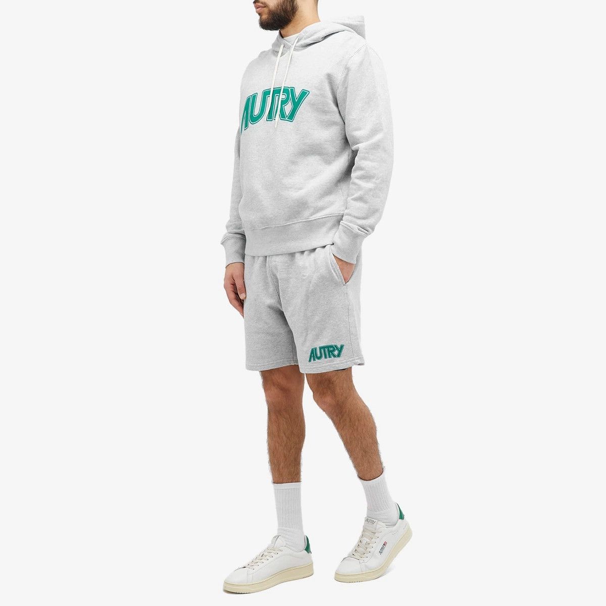 AUTRY o1y0426 Logo Short in Light Gray Size US 30 / EU 46 - 5 Thumbnail