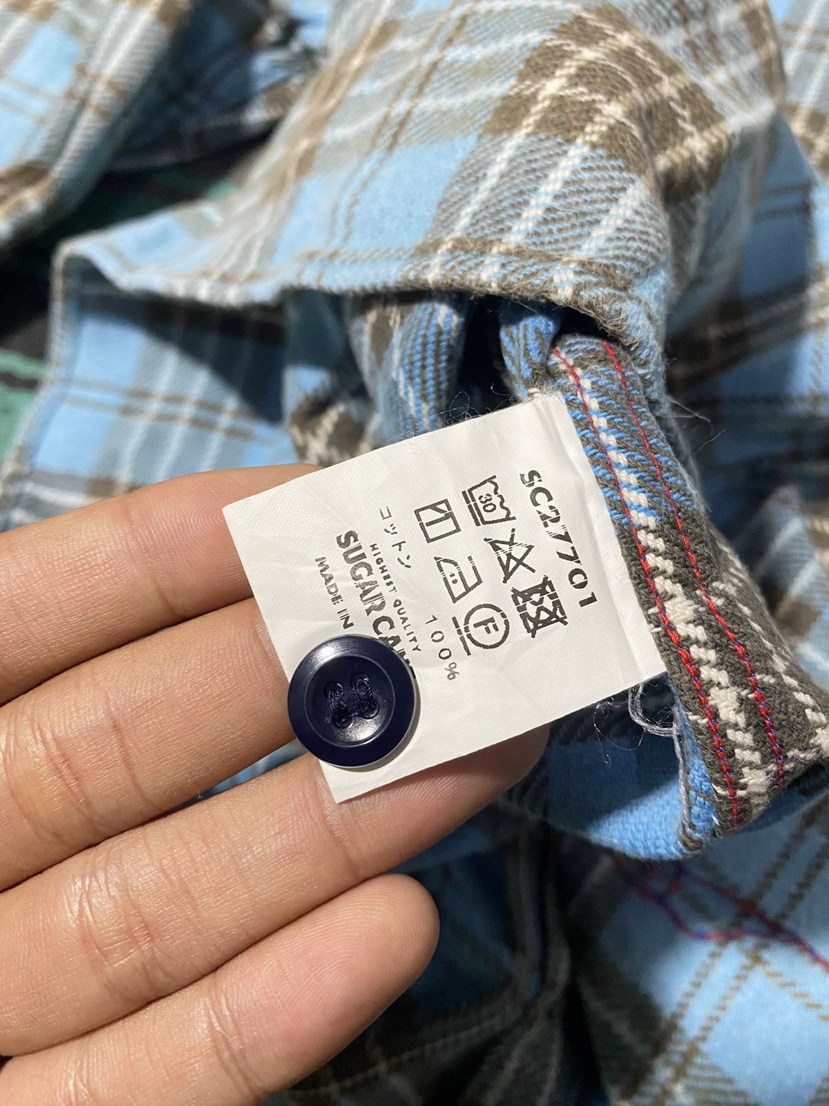 Sugar Cane Sugar Cane Flannel Shirt Size US M / EU 48-50 / 2 - 10 Thumbnail