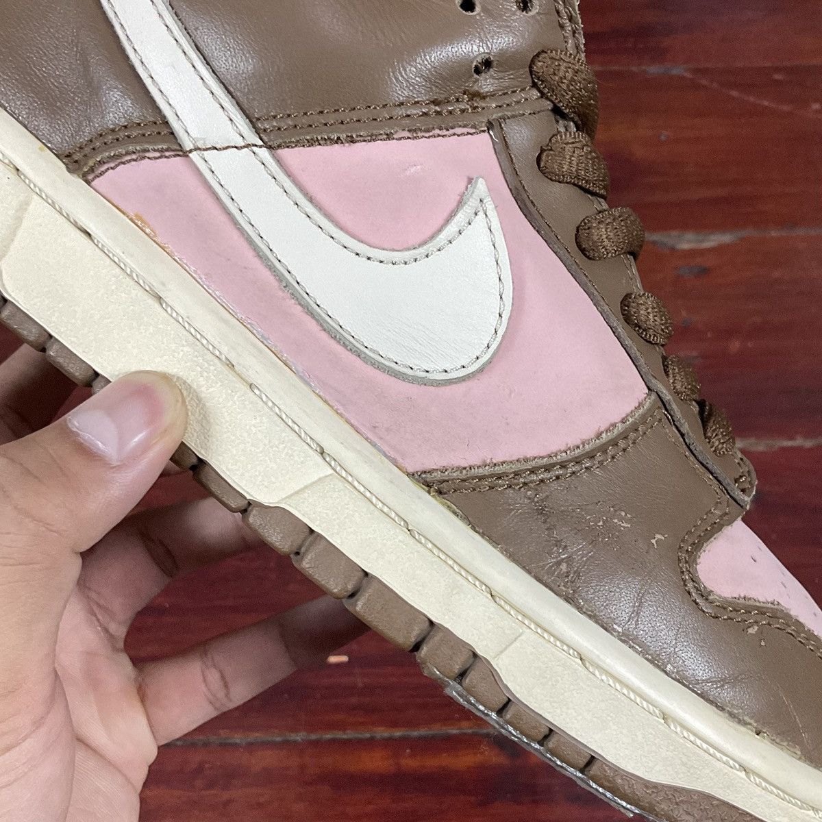 Nike SB Dunk Low Stussy Cherry 2005 Size US 8.5 / EU 41-42 - 3 Thumbnail