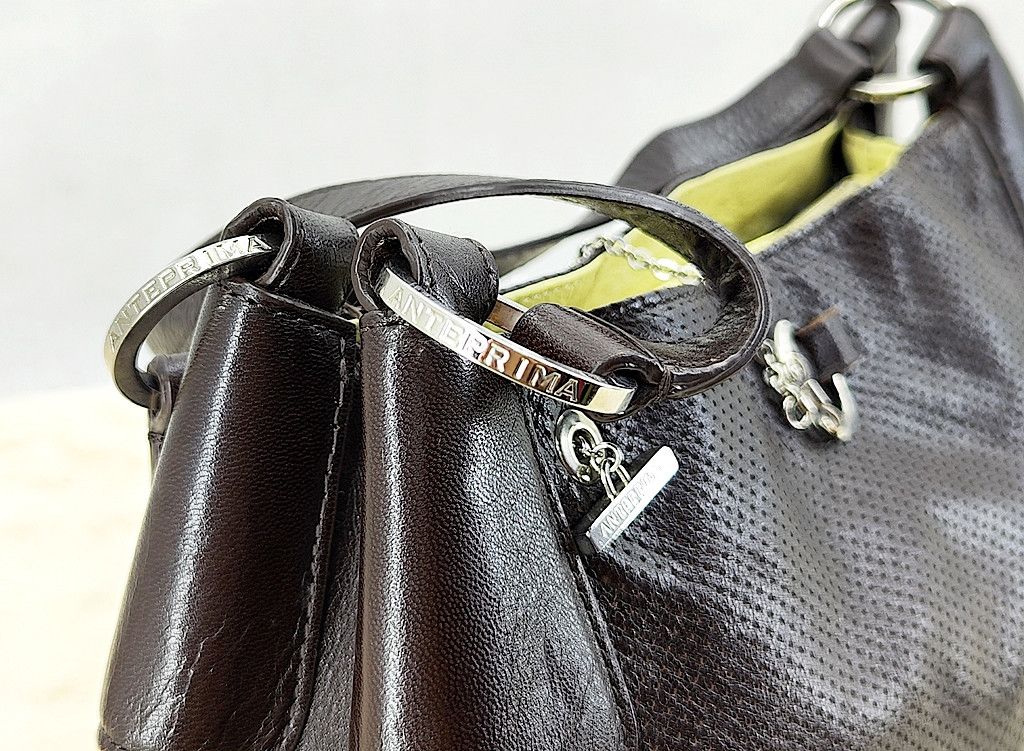 Anya Hindmarch ANTEPRIMA double handle full leather hand bag Size ONE SIZE - 6 Thumbnail