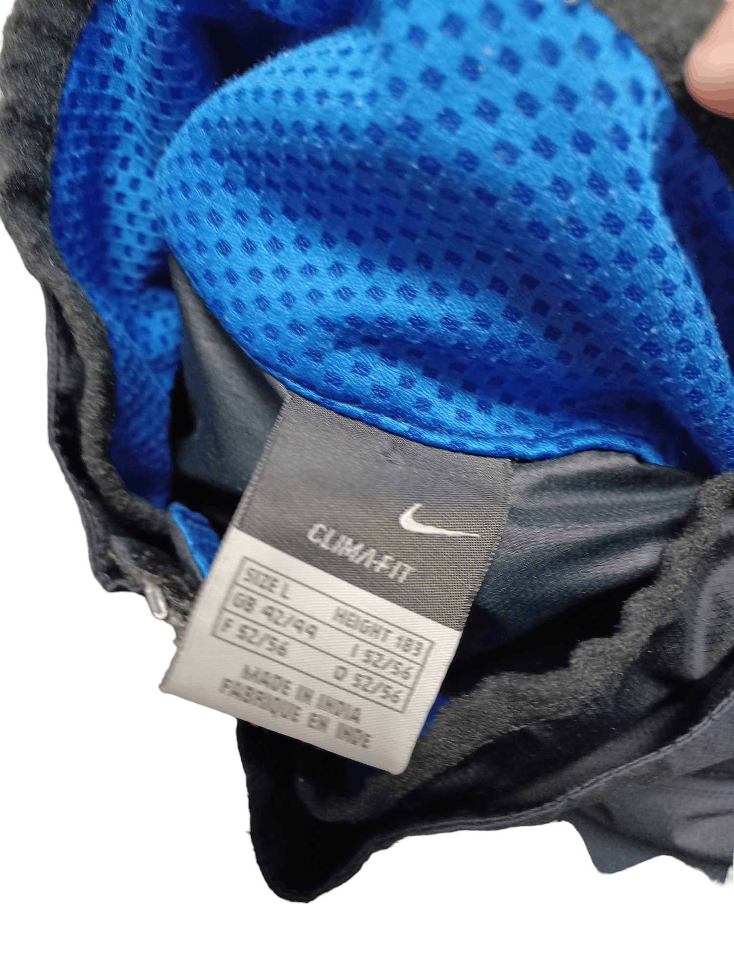 Nike NIKE VINTAGE NYLON DRILL BLUE SWOOSH LIGHT TRACKING JACKET Size US L / EU 52-54 / 3 - 4 Thumbnail
