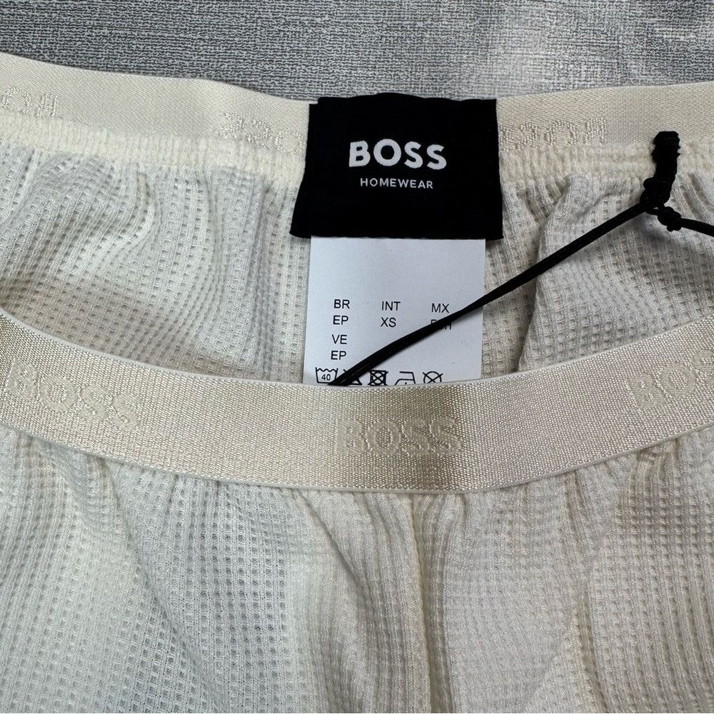 Hugo Boss NWT New Hugo Boss Codes Long Loungewear Open White Wool Ble Size 26" / US 2 / IT 38 - 5 Thumbnail